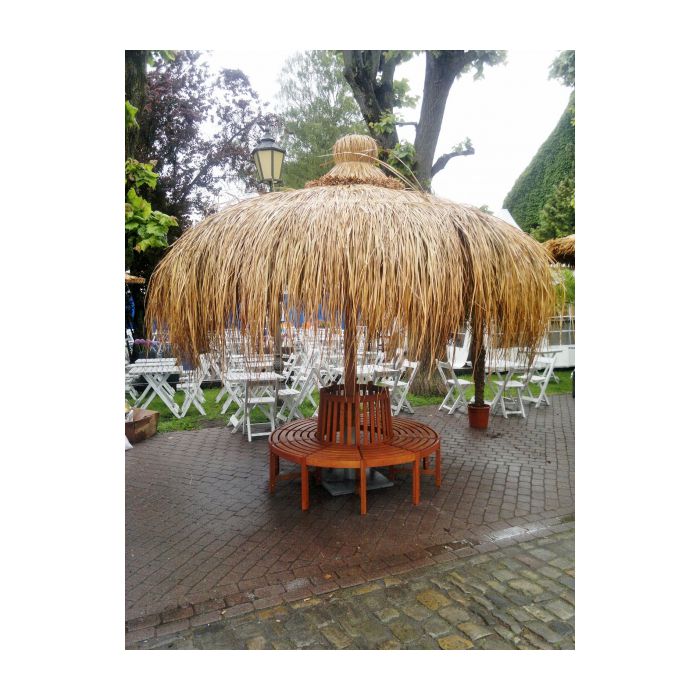 Strohschirm Karibik I – 300 cm Durchmesser  ohne Pfosten